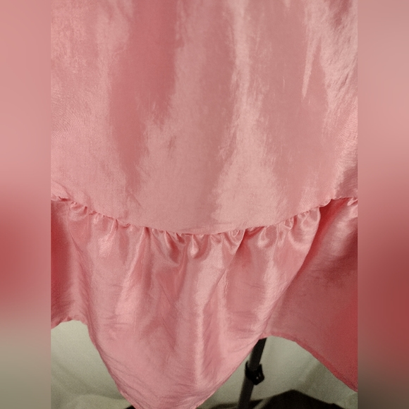 VINCE TAFFETA LANTERN PINK MINI SKIRT Size 8 NWT - Picture 12 of 14